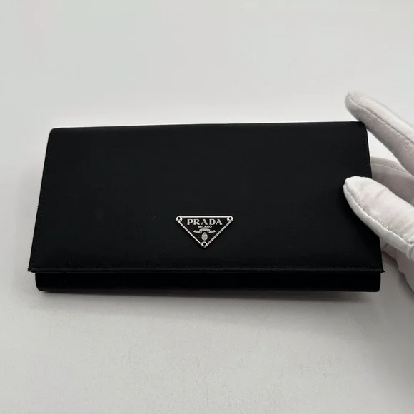 Prada Black Nylon Wallet - Picture 2 of 11